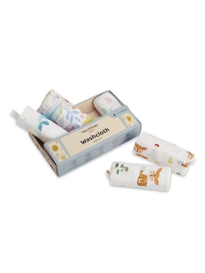 haus & kinder Kids
                      Pack Of 5 Printed Wash Cloths