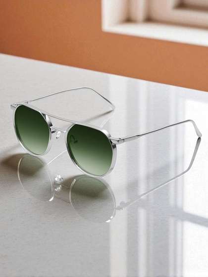 Mast & Harbour Men
                    Aviator Sunglasses with UV Protected Lens Mast 666