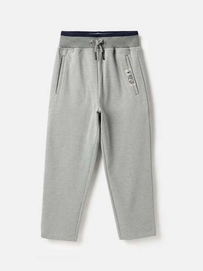 United Colors of
                    Benetton Boys Regular Fit Knit Rib Detail Trousers