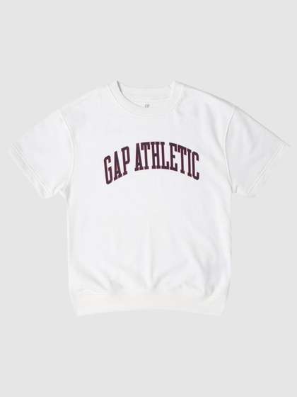 GAP Boys Brand Logo
                    Printed Relaxed Fit Round Neck Sweatshirt