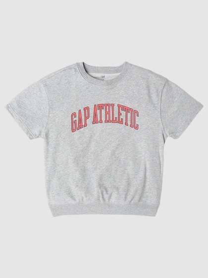 GAP Boys Brand Logo
                    Printed Relaxed Fit Crew-Neck Sweatshirt