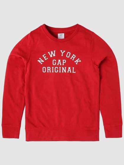 GAP Girls Brand logo
                    Printed Relaxed Fit Sweatshirt