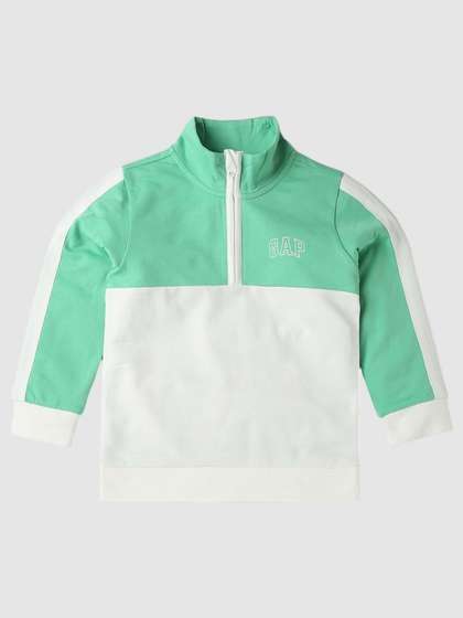 GAP Girls
                      Colourblocked Pure Cotton Sweatshirt