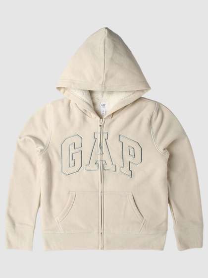 GAP Girls Knitted Hooded
                    Front-Open Sweatshirt