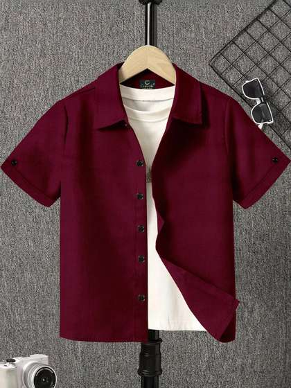 CRESALE Boys Comfort
                    Casual Shirt