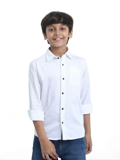 Rocket Science Boys
                    Classic Slim Fit Casual Shirt