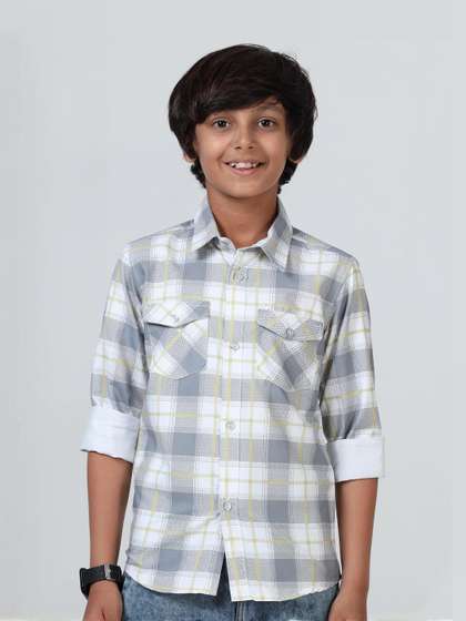 Rocket Science Boys
                      Checked Casual Full Sleeve Shirt