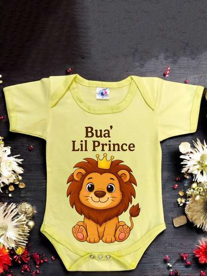 Cute Pals Bua Baby
                      Printed Baby Bodysuit
