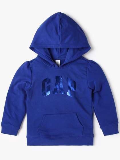 GAP Girls Brand Printed
                    Long Sleeves Hooded Sweatshirts