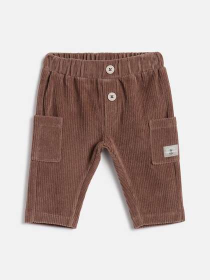 Chicco Boys Relaxed
                    Regular Fit Mid-Rise Cotton Trousers