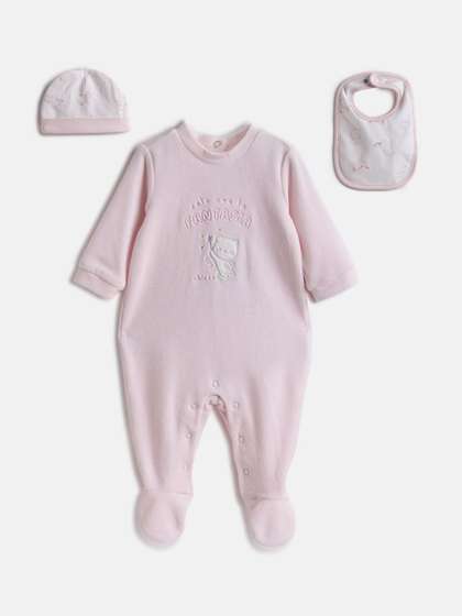 Chicco Infants Girls
                    Printed Pure Cotton Baby Apparel Gift Set