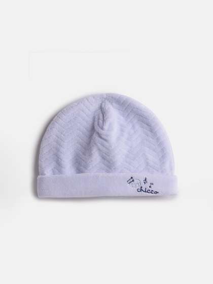 Chicco Boys Blue
                      Winter Self Design Beanie