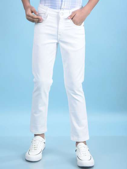Crimsoune Club Boys Slim
                    Fit Mid-Rise Jeans