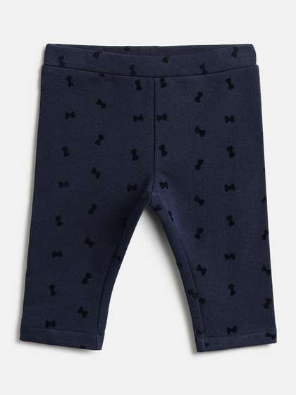 Chicco Girls Printed
                      Mid-Rise Ankle-Length Leggings