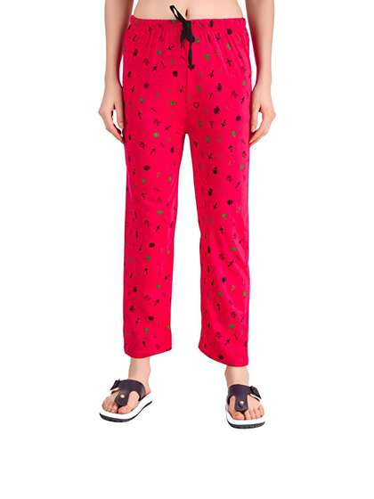 TRENDY WORLD Cotton Printed Pyjama