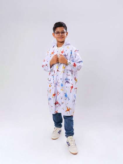 haus & kinder
                          CR7 Storm Printed Raincoat