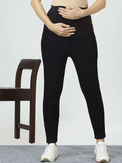 Mee Mee Women
                        Relaxed-Fit Maternity Jeans pants