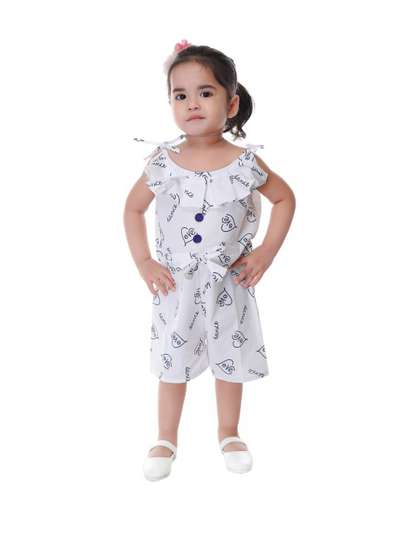 Smuktar garments Girls
                    Blue Jumpsuit
