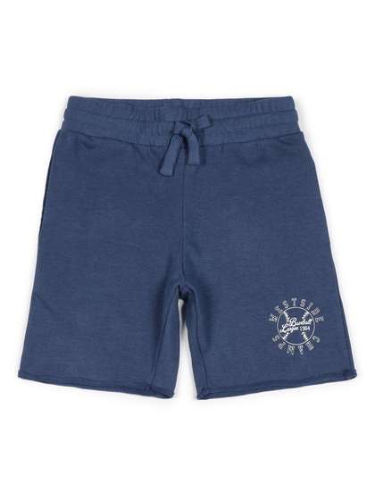 Alan Jones Boys Cotton
                      Printed Regular Fit Shorts