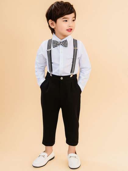 HEERALI FASHION Boys
                    Shirt with Trousers