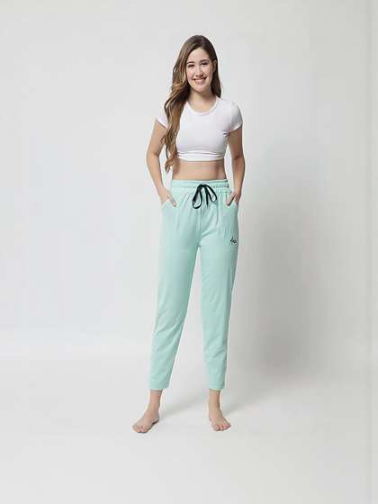TRENDY WORLD Women Turquoise Blue Pyjamas