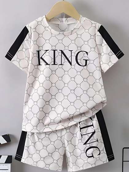 ELPIXIE FASHION
                    Kids-Unisex Pure Cotton Clothing Set