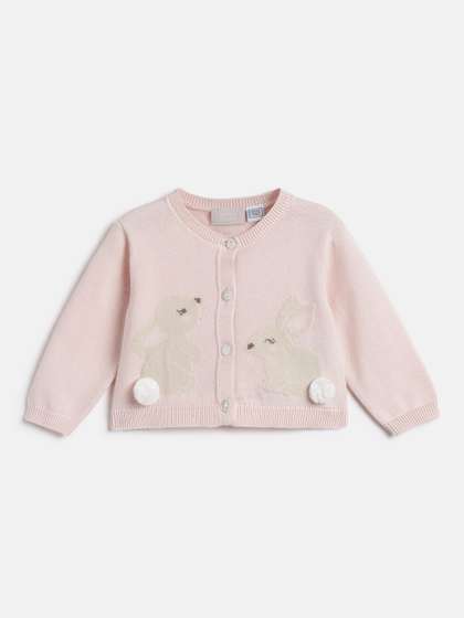 Chicco Girls Cardigan
                      with Applique Detail
