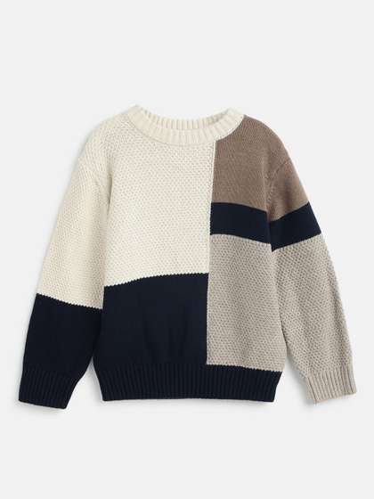 Chicco Boys
                    Colourblocked Woollen Pullover