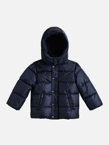 Chicco Boys Hooded Solid
                    Lightweight Casual Padded Jacket