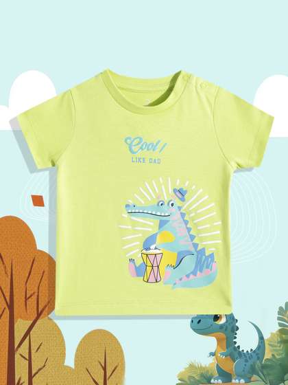 mothercare Boys Printed
                    Pure Cotton T-shirt