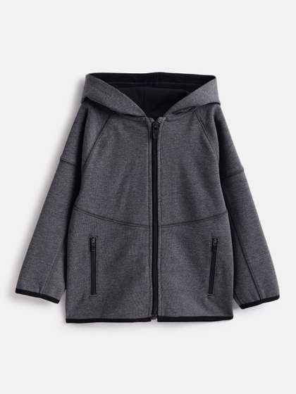 Chicco Boys Hooded Solid
                    Lightweight Casual Tailored Jacket