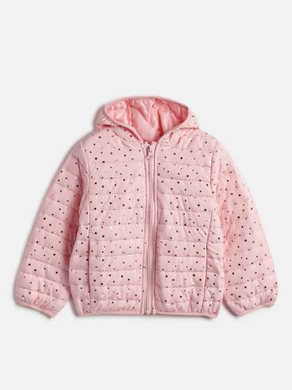 Chicco Girls Hooded
                      Solid Lightweight Casual Padded Jacket
