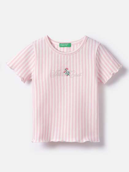 United Colors of
                    Benetton Girls Striped Top
