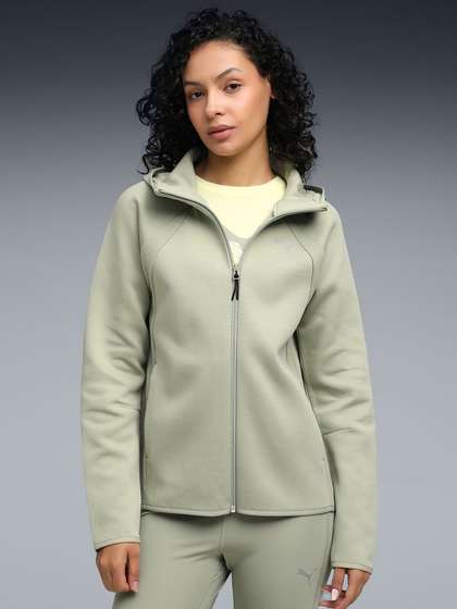 Puma Women Evostripe
                        Moisture-Wicking Full-Zip Hoodie