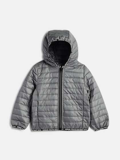 Chicco Boys Hooded
                      Solid Lightweight Casual Puffer Jacket