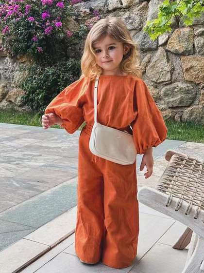 INCLUD Girls Top
                          with Trousers