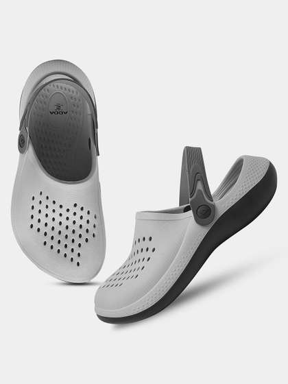 Adda Men
                        Colourblocked Rubber Clogs
