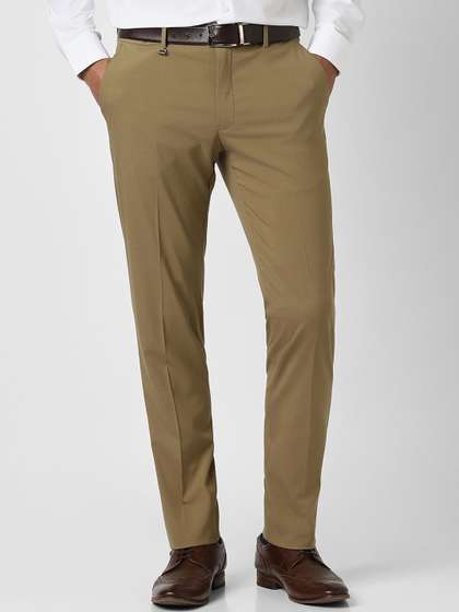 Van Heusen Men Slim
                        Fit Formal Trousers