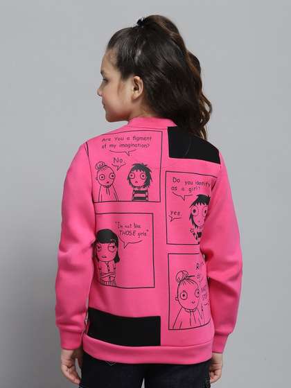 Monte Carlo Girls
                    Graphic Printed Front-Open Sweatshirt