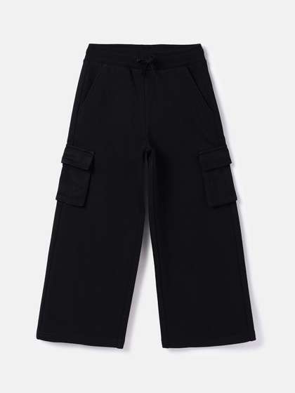 United Colors of
                    Benetton Girl Pure Cotton Cargo Trouser
