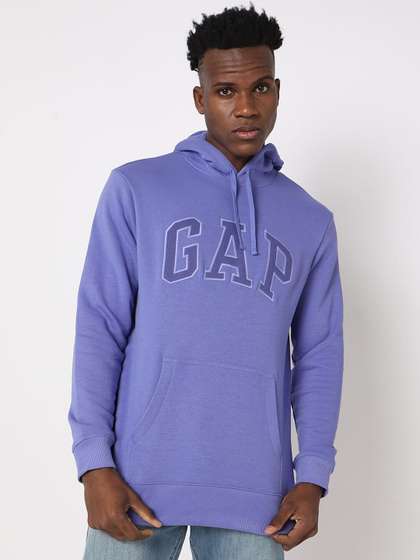 GAP Men Printed
                        Hooded Sweatshirt
