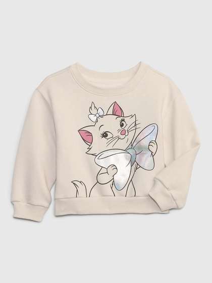 GAP Girls Graphic
                    Printed Round Neck Sweatshirt