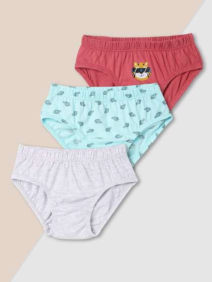 max Boys Pack Of 3
                    Printed Basic Briefs - 1000014978946