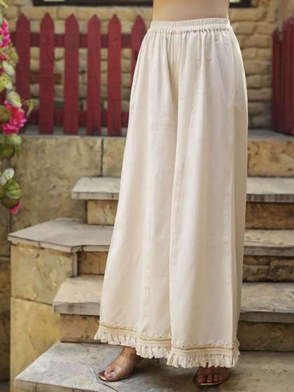Moda Rapido Women
                        Wide Leg Ethnic Palazzos
