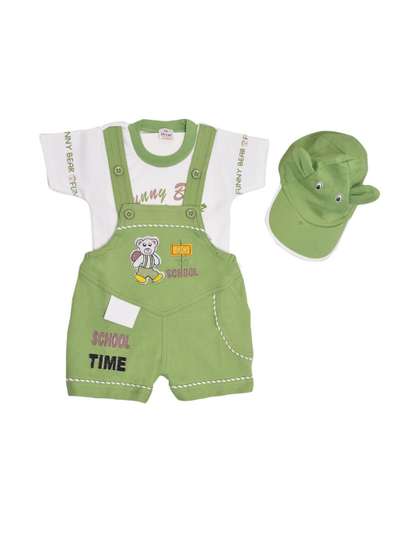 THE LITTLE BOY Boys Pure
                    Cotton Clothing Set