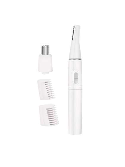 PAINLESS 2 In 1 Nose
                    & Ear Hair Trimmer- White