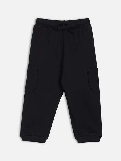 MINI KLUB Girls Cotton
                      Joggers Trousers