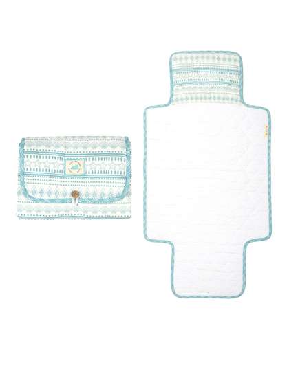 TIDY SLEEP Printed
                    Cotton Lightweight On The Go Mats