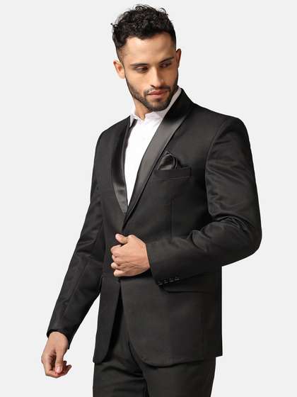 TAHVO Slim-Fit
                        Single-Breasted Two-Piece Suit