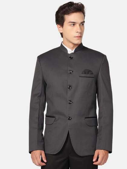 TAHVO Men
                          Bandhgala 2 Piece Long Sleeves Suits